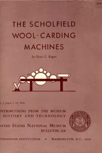 The Scholfield Wool-Carding Machines