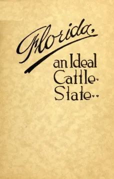 Florida: An Ideal Cattle State