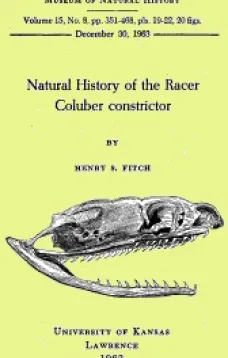 Natural History of the Racer Coluber constrictor