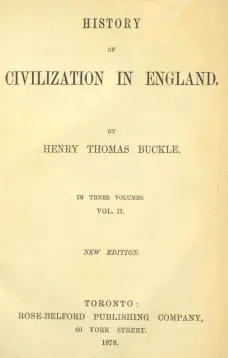 History of Civilization in England,  Vol. 2 of 3