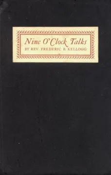 Nine O'Clock Talks