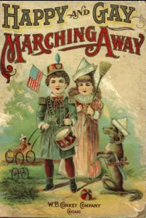 Happy and Gay Marching Away