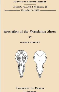 Speciation of the Wandering Shrew