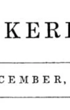 The Knickerbocker, or The New-York Monthly Magazine, December 1843