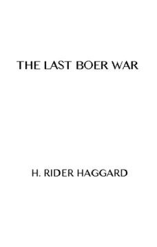 The Last Boer War