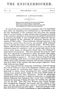 The Knickerbocker, Vol. 10, No. 6, December 1837