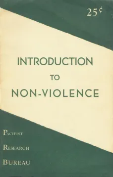 Introduction to Non-Violence