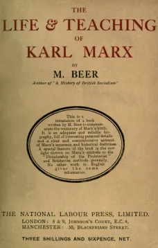 The life and teaching of Karl Marx