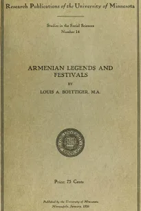 Armenian Legends and Festivals