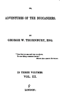 The Monarchs of the Main; Or, Adventures of the Buccaneers. Volume 3 (of 3)
