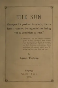 The Sun changes its position in space
therefore it cannot be regarded as being "in a condition of rest"
