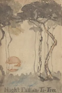 Night Fall in the Ti-Tree