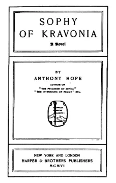 Sophy of Kravonia: A Novel