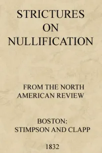 Strictures on Nullification