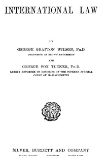 International Law