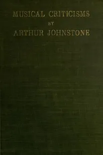 Musical Criticisms