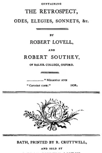 Poems
containing The Restropect, Odes, Elegies, Sonnets, &c.