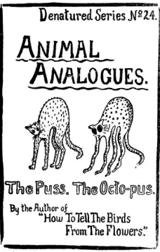 Animal Analogues: Verses and Illustrations