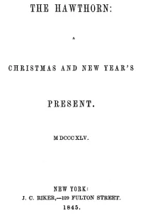 The Hawthorne
A Christmas and New Years Present