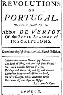 The Revolutions of Portugal