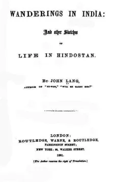 Wanderings in India
And Other Sketches of Life in Hindostan