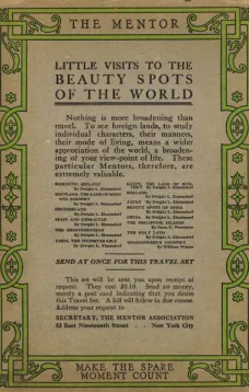 The Mentor, January 15, 1917, Serial No. 123
American Miniature Painters