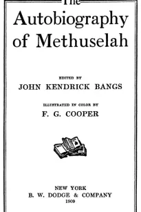 The Autobiography of Methuselah