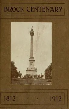 Brock Centenary, 1812-1912