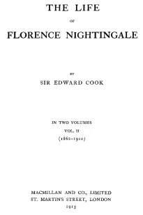 The Life of Florence Nightingale, vol. 2 of 2