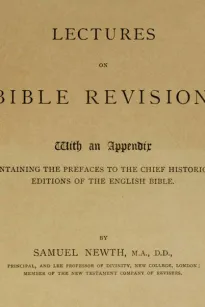 Lectures on Bible Revision