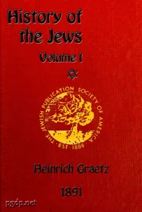 History of the Jews, Vol. I (of 6)