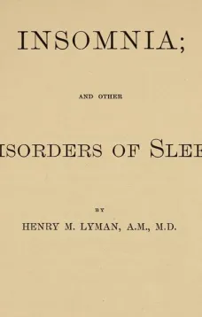 Insomnia; and Other Disorders of Sleep