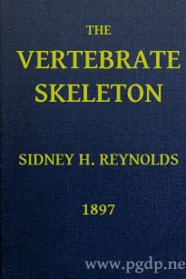 The Vertebrate Skeleton
