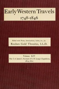 James's Account of S. H. Long's Expedition, 1819-1820, part 1