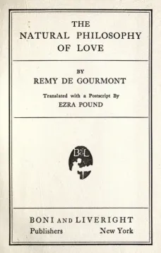 The Natural Philosophy of Love