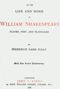 A Chronicle History of the Life and Work of William Shakespeare
Player, Poet, and Playmaker