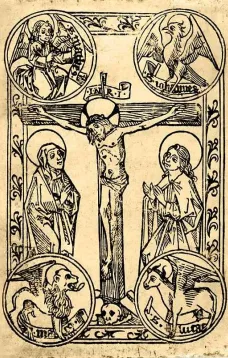 The Legendary History of the Cross
A Series of Sixty-four Woodcuts from a Dutch Book Published
by Veldener, A.D. 1483